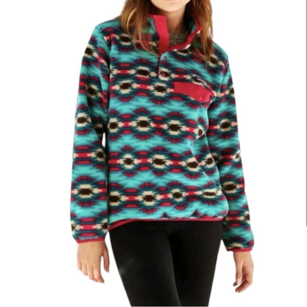 VTG Patagonia Synchilla Snap T Fleece XS